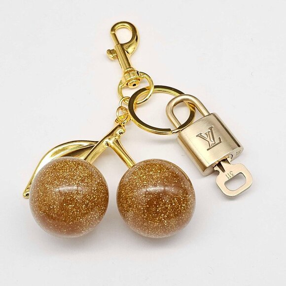 Authentic Louis Vuitton Lock & Key with unbranded Bagcharm, Keycharm, Keychain - Picture 1 of 7